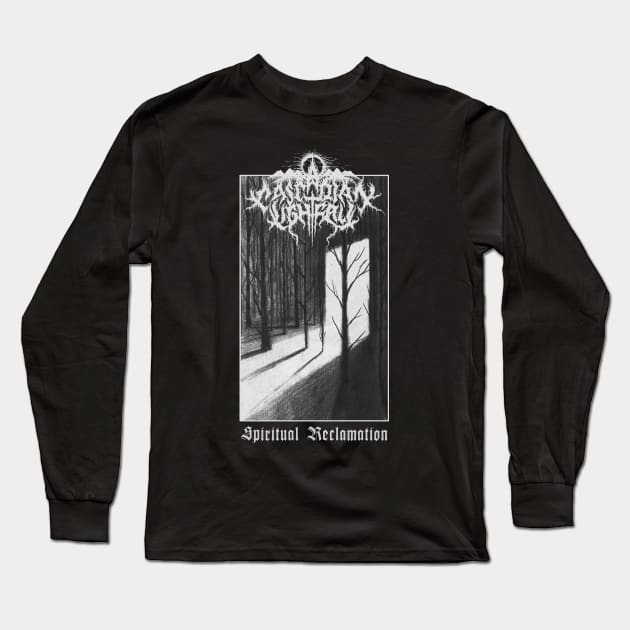 Spiritual Reclamation Cover Art Long Sleeve T-Shirt by halcy0n